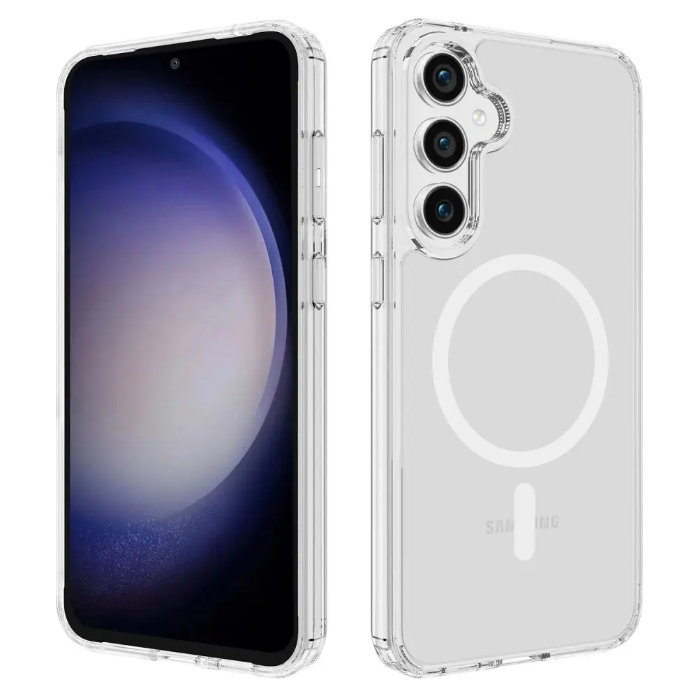 Hybridcover MagSafe Samsung Galaxy S23 FE Gennemsigtig