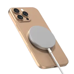 Apple iPhone 13 Qi2 Magnetisk Trådløs Oplader 15W hvid