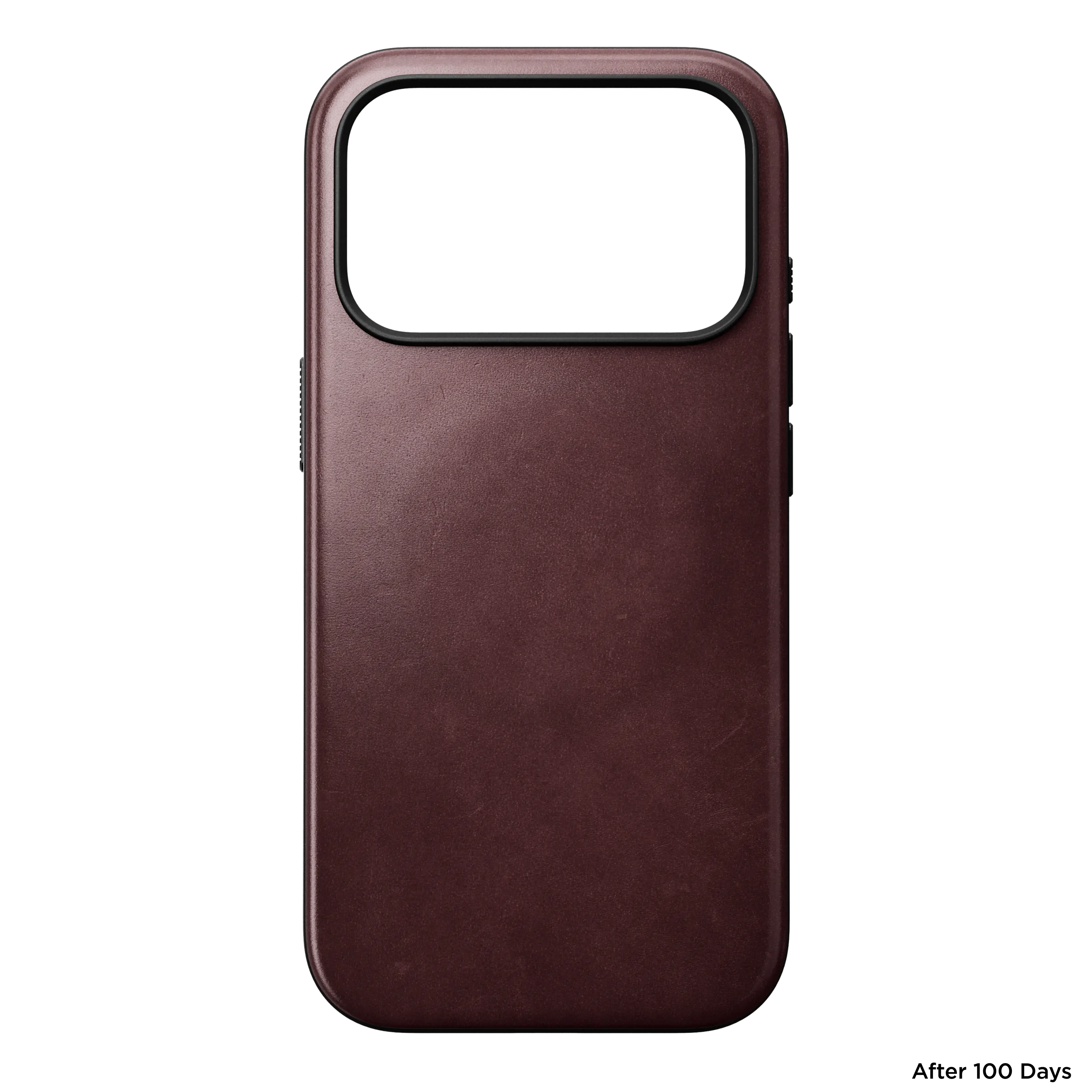 iPhone 18 Pro Modern Case Horween Leather MagSafe Burgundy