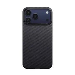 iPhone 17 Pro Max MagSafe Edge -suojakuori aramidkuidusta, Musta