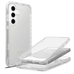 Full Protection Case Samsung Galaxy S25 FE Gjennomsiktig