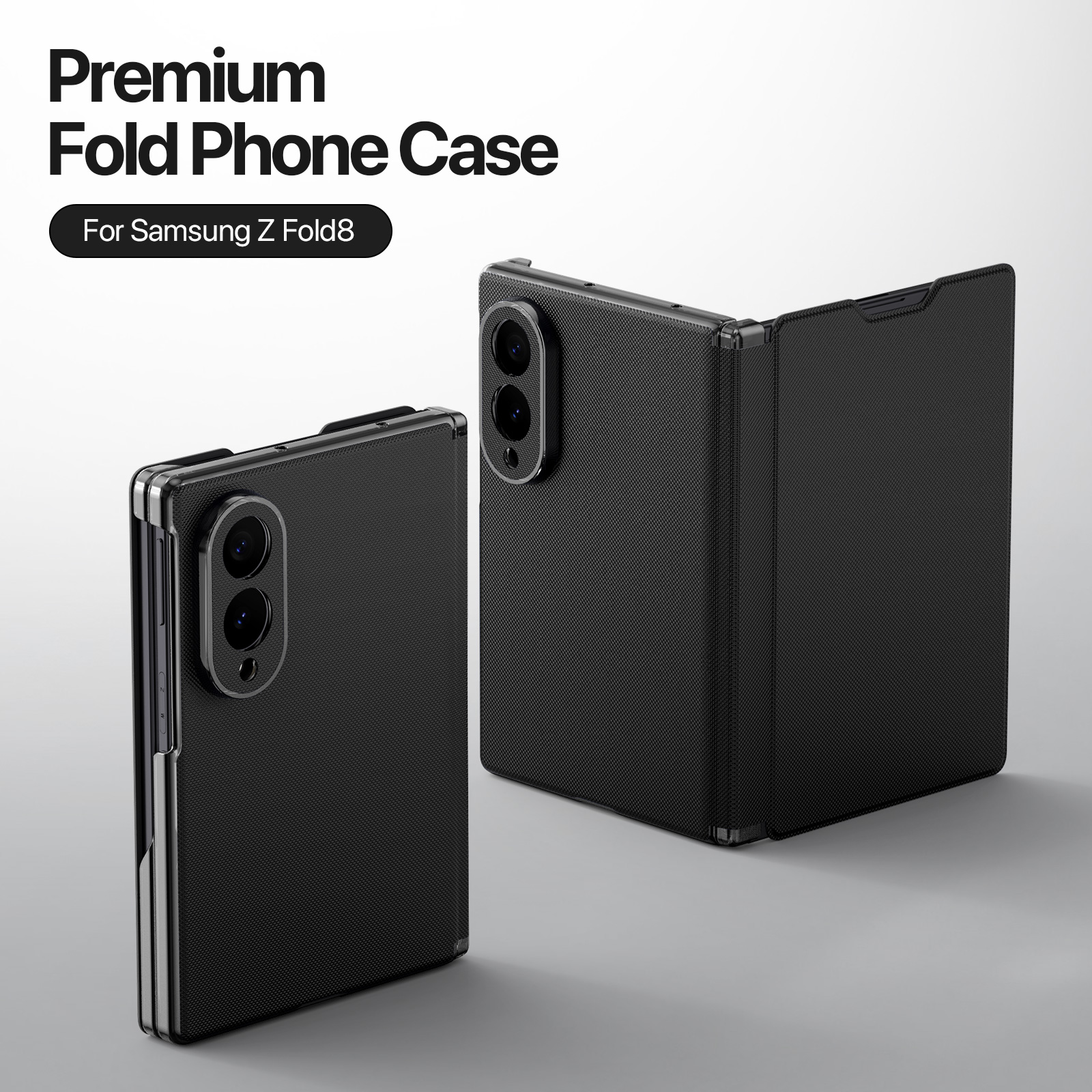 Fort Series Samsung Galaxy Z Fold 8 - Svart