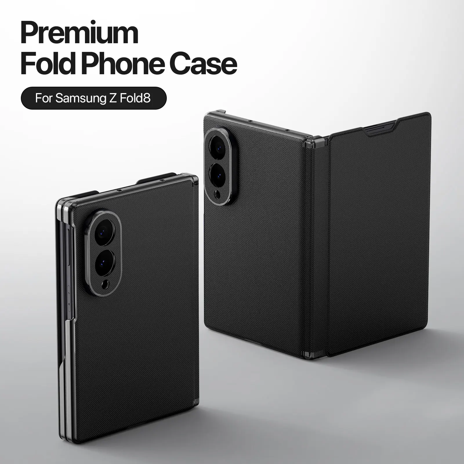 Fort Series Samsung Galaxy Z Fold 8 - Svart