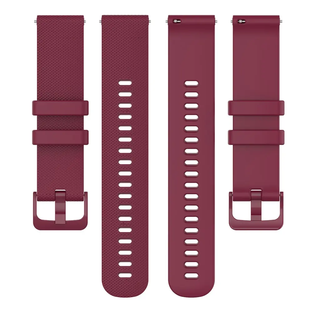Silikonarmband Garmin Vivoactive 4s Röd