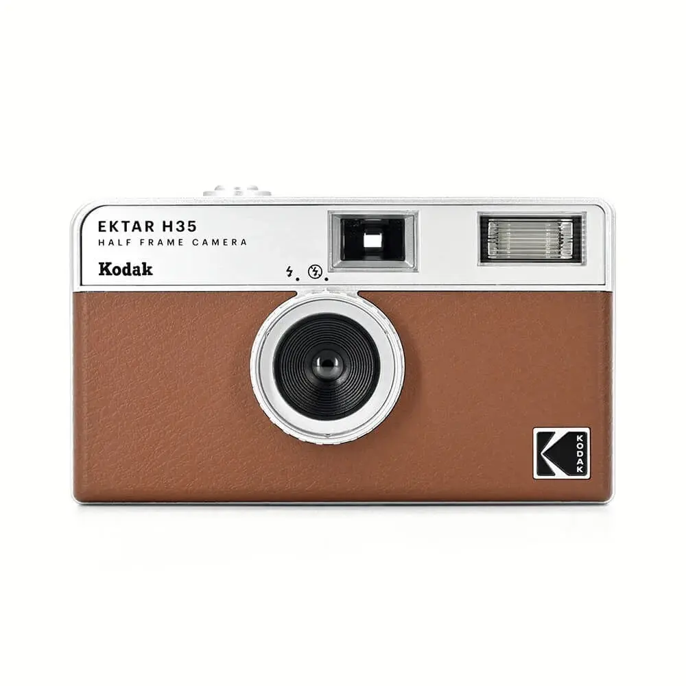 Analoginen kamera Ektar H35, Ruskea