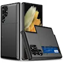 Cover Kortholder Samsung Galaxy S25 Ultra Sort