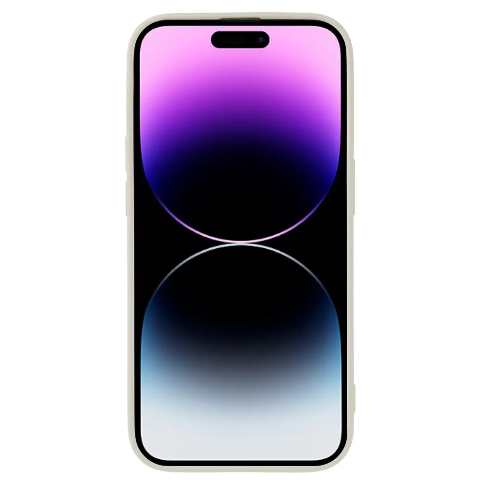 Stöttåligt Skal TPU iPhone 15 Pro Beige
