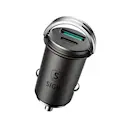 Mini PD Billader USB-C + USB-A 20W Sort