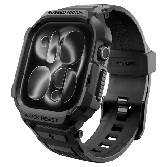 Apple Watch Series 12 42mm Case Rugged Armor Pro Black