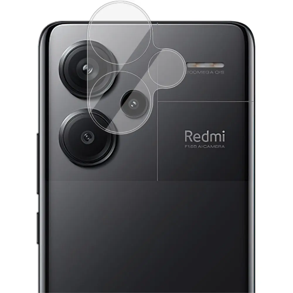 Härdat Glas 0.2mm Linsskydd Xiaomi Redmi Note 13 Pro Plus Genomskinlig