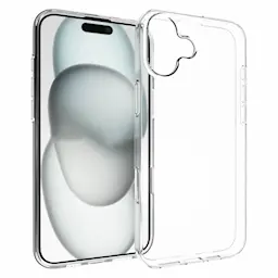 TPU Deksel iPhone 16 Plus Gjennomsiktig