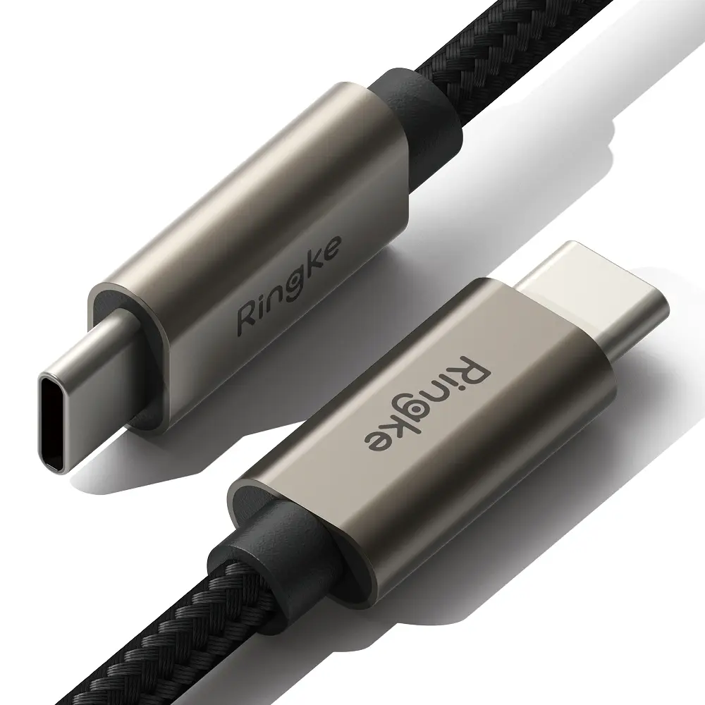 Fast Charging Basic Kabel USB-C -> USB-C 0,5m svart