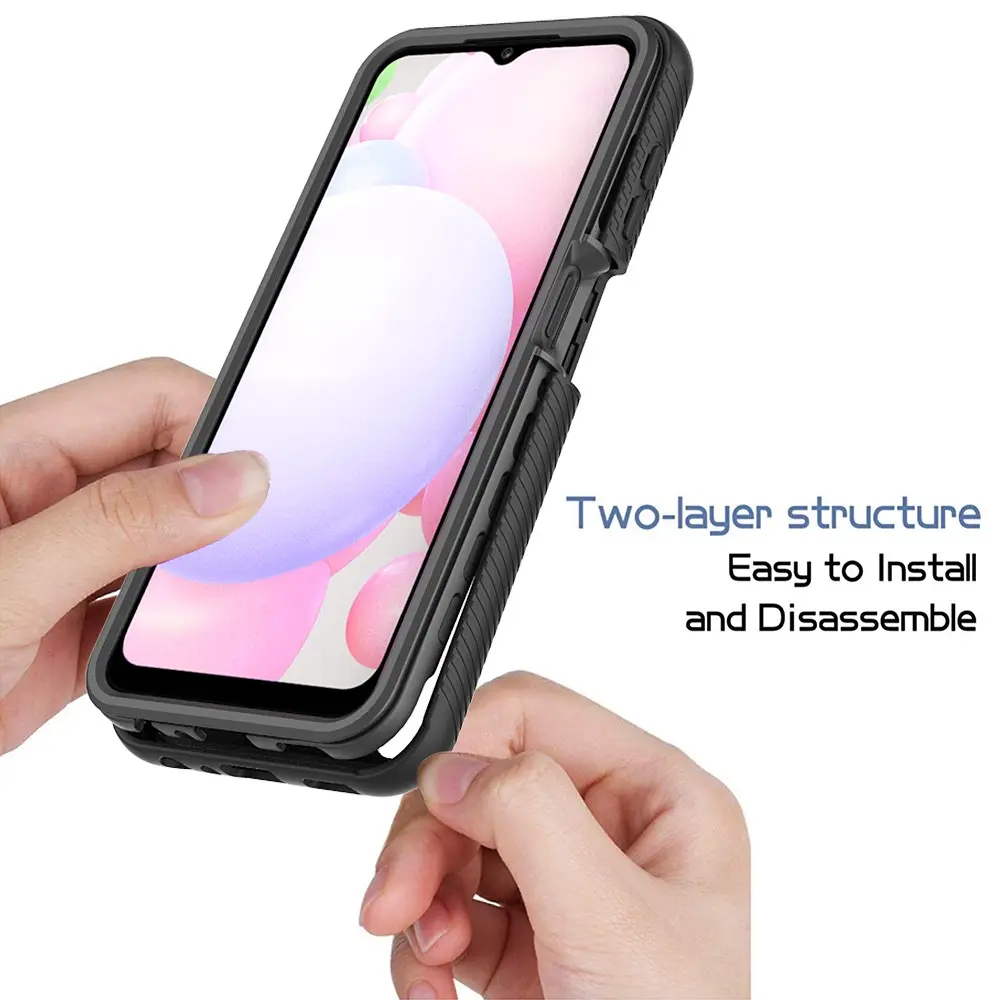 Full Protection Case Samsung Galaxy A13 Svart