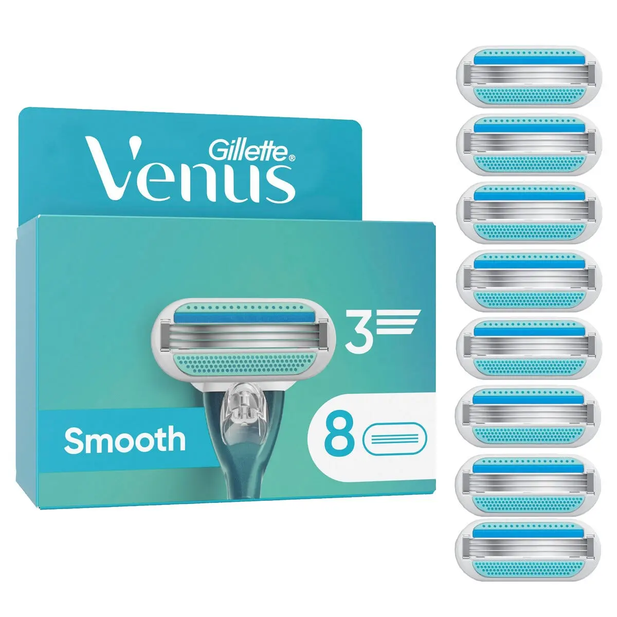 Venus Smooth Barberblade 8-pak