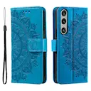 Læderetui Mandala Sony Xperia 1 VII Blå