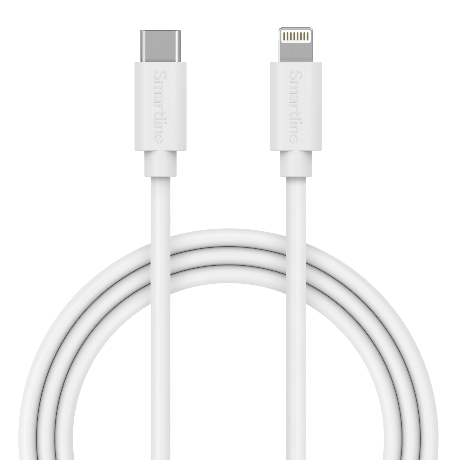 Smartline USB Cable USB-C to Lightning 3m White