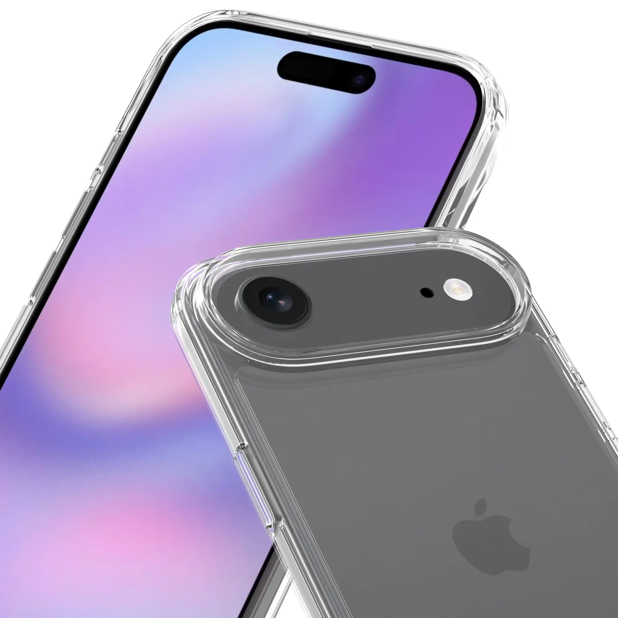 Hybridskal iPhone Air Genomskinlig