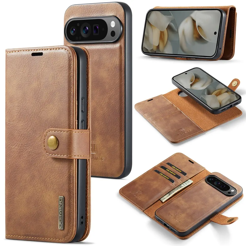Magnet Wallet Google Pixel 10 Pro XL Cognac