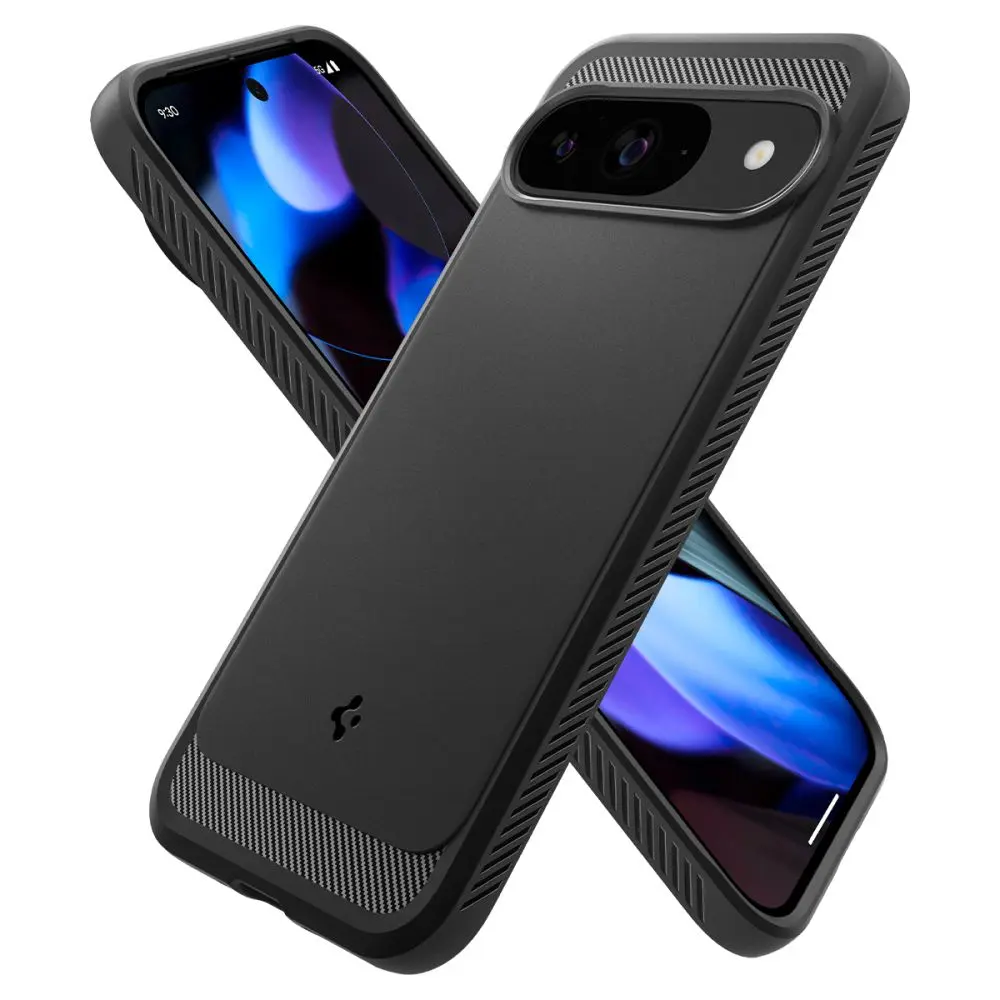 Google Pixel 9 Case Rugged Armor Black