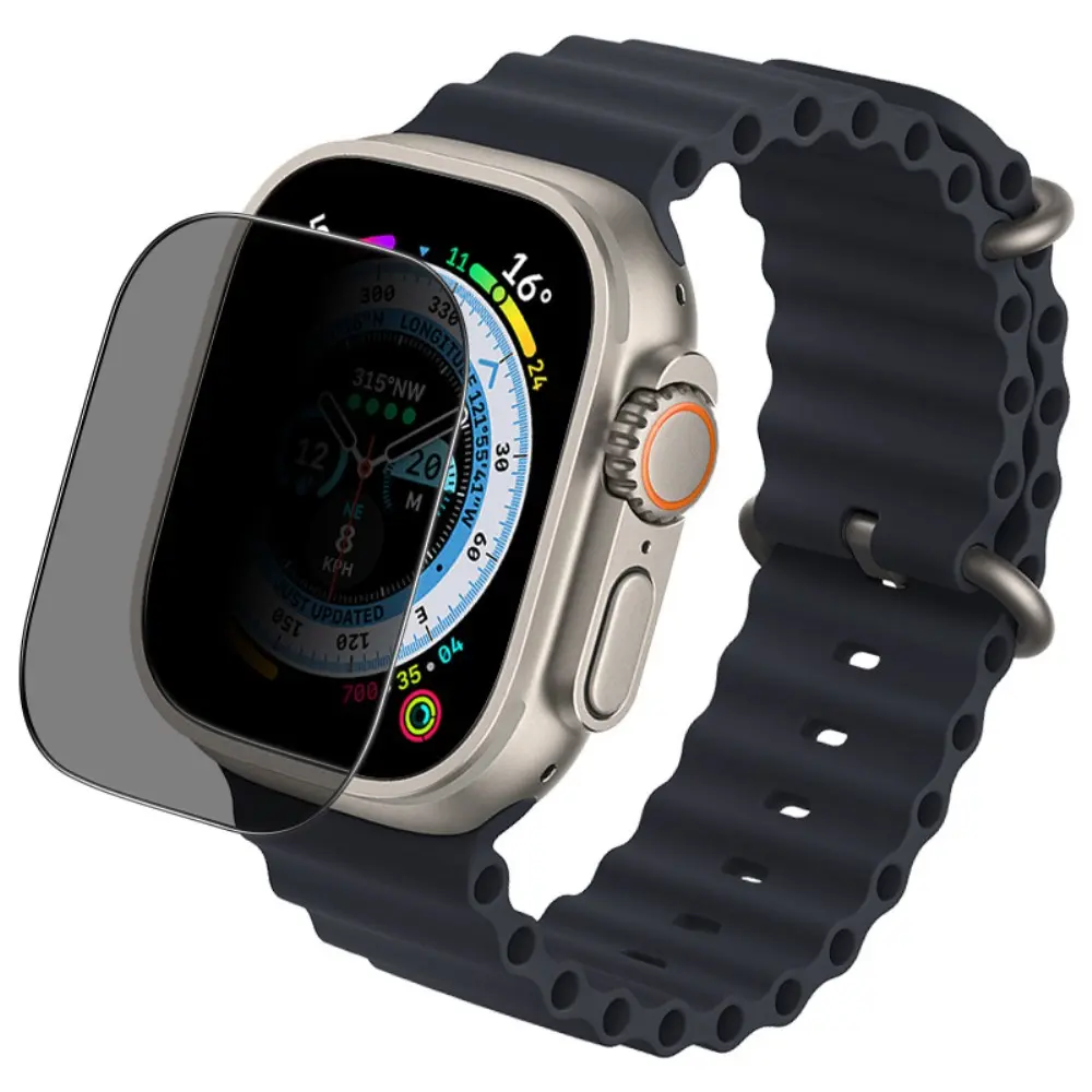 Privacy Härdat Glas Skärmskydd Apple Watch Ultra 2 49mm