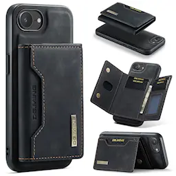 iPhone 16e Cover med aftagelig pung, Sort