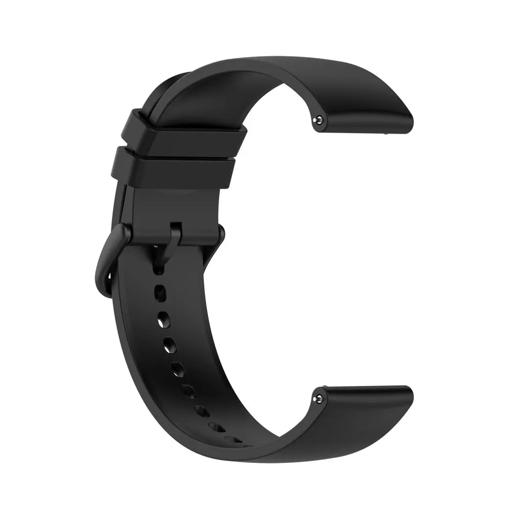 Silikonarmband Amazfit GTR 2 Sport/GTR 2 Classic/GTR 2e Svart