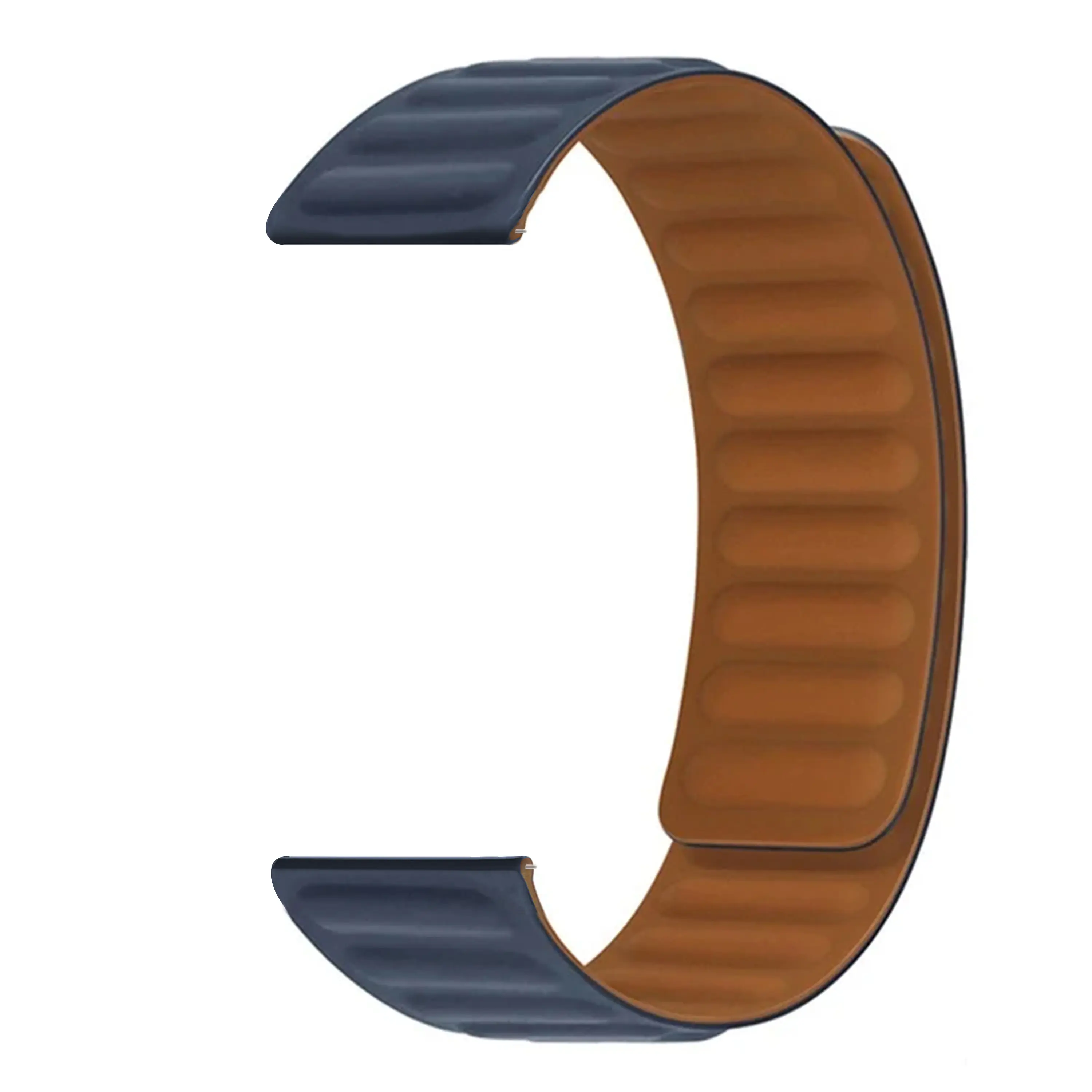 Magnetiskt silikonarmband Garmin Forerunner 165 mörkblå