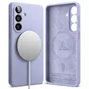 Silicone Magnetic Case Samsung Galaxy S26 Lavender