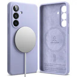 Silicone Magnetic Case Samsung Galaxy S26 Lavender