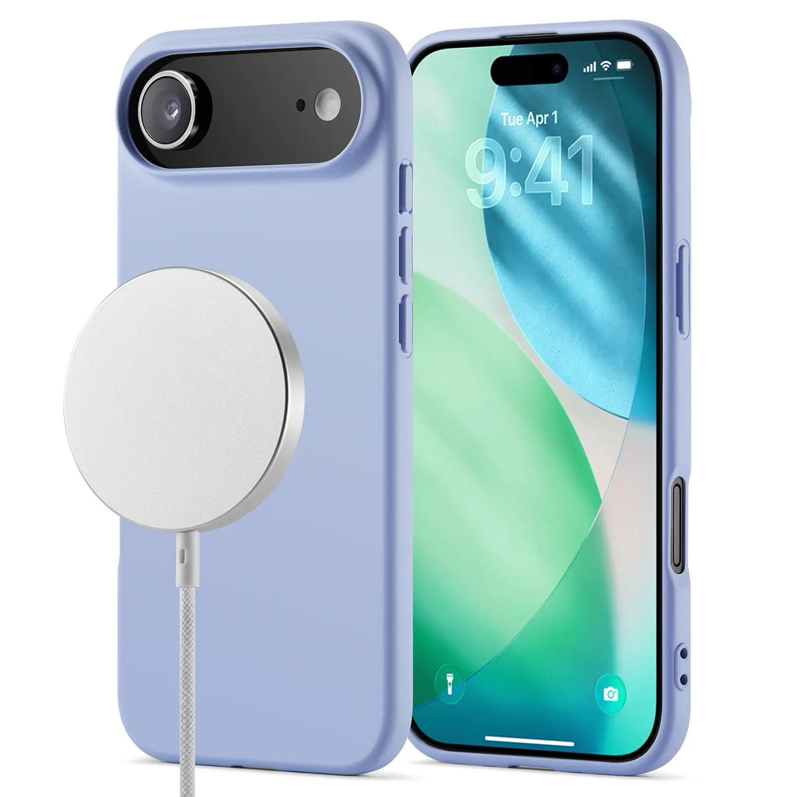 TPU Skal MagSafe iPhone Air Lila