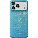 iPhone 17 Pro Max MagSafe Edge-deksel i aramidfiber, Lucid Blue