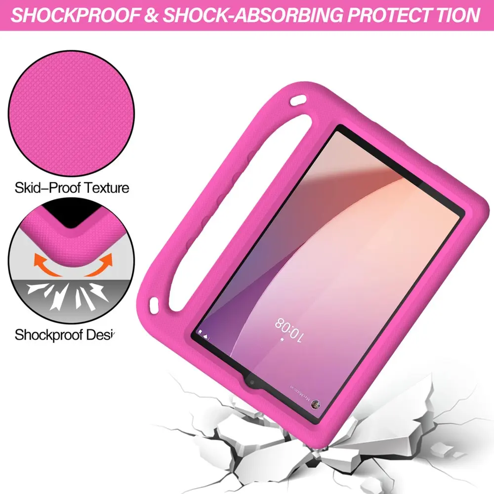Skal EVA med Handtag  Lenovo Tab M8 (4th Gen) Rosa