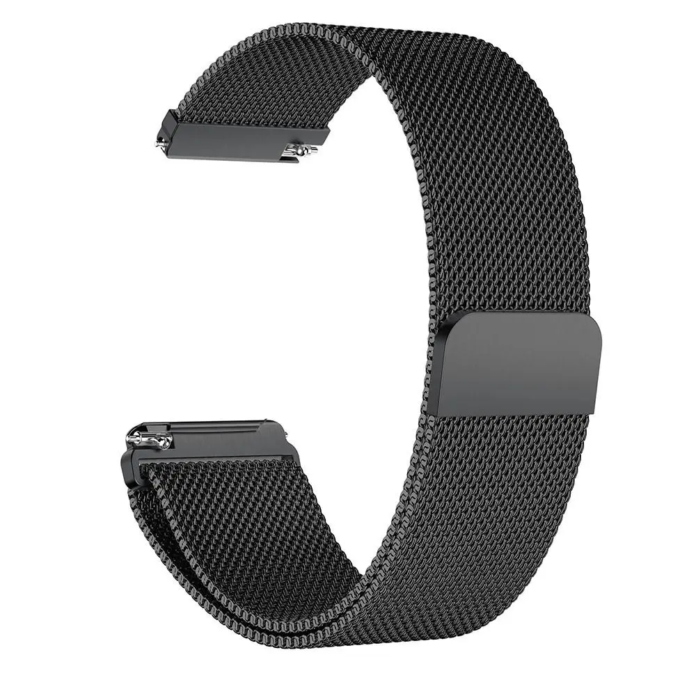 Armband Milanese Fitbit Versa 2/Versa Svart