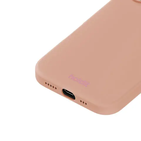 Silikonskal iPhone 16 Bare Pink