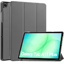 Etui Tri-fold Samsung Galaxy Tab A11 Plus Grå