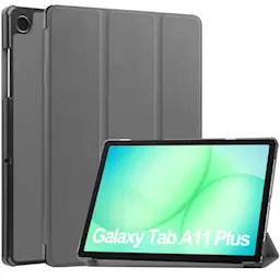 Etui Tri-fold Samsung Galaxy Tab A11 Plus Grå