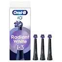 iO Radiant White borsthuvuden 3-pack, Svart