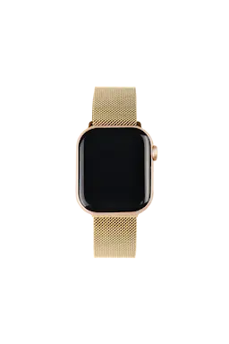 Apple Watch Series 8 45mm Milanese-armbånd, Gull