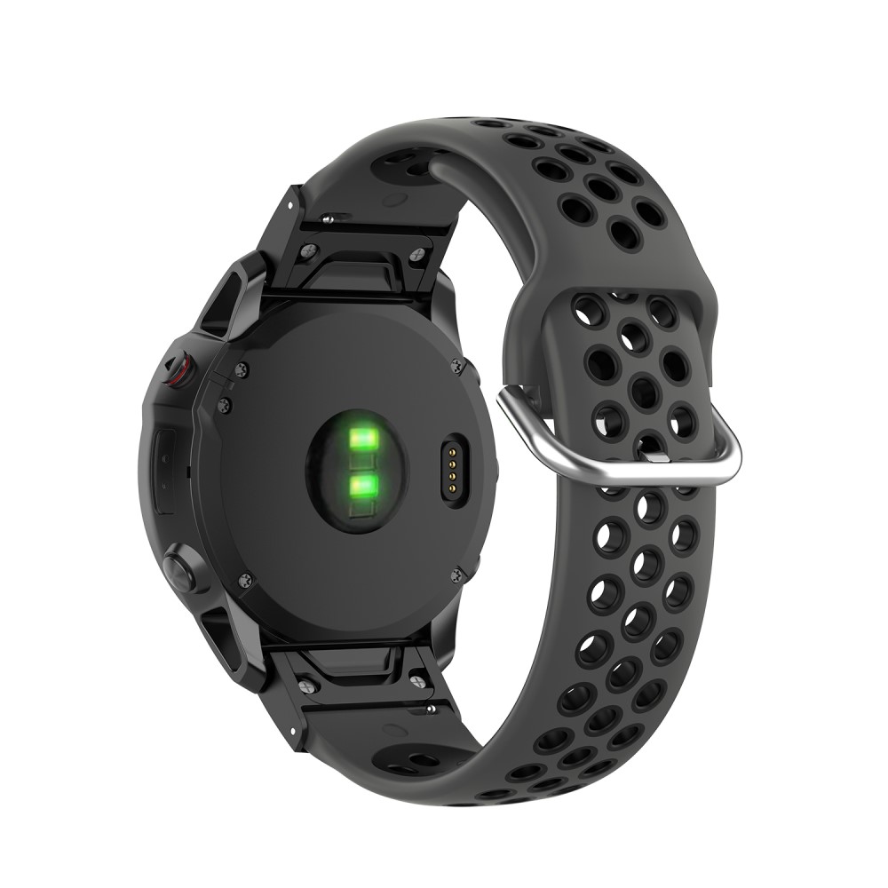 Silikonarmband Sport Garmin Enduro 3 Svart