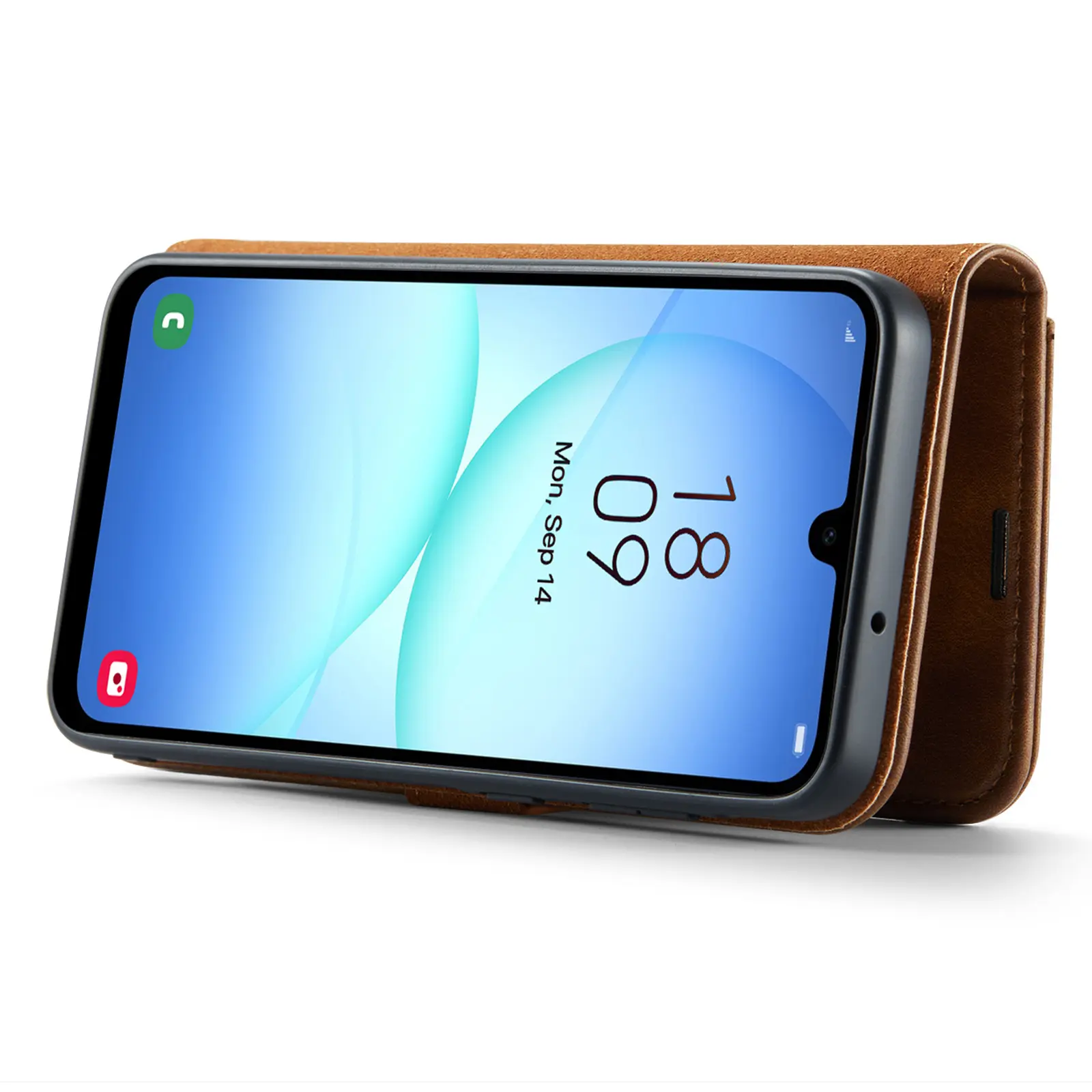 Magnet Wallet Samsung Galaxy A17 Cognac