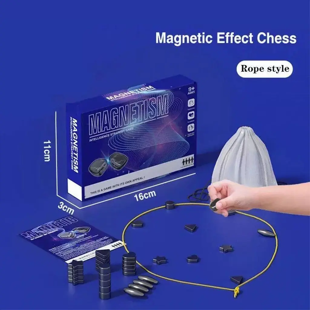 Magnetiskt Pusselstrategispel