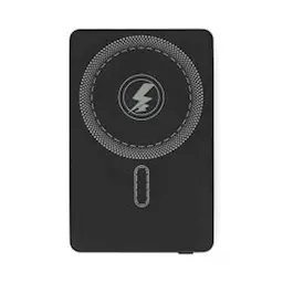 Trådlös Magnetisk 20W Powerbank PD 5000mAh, Svart