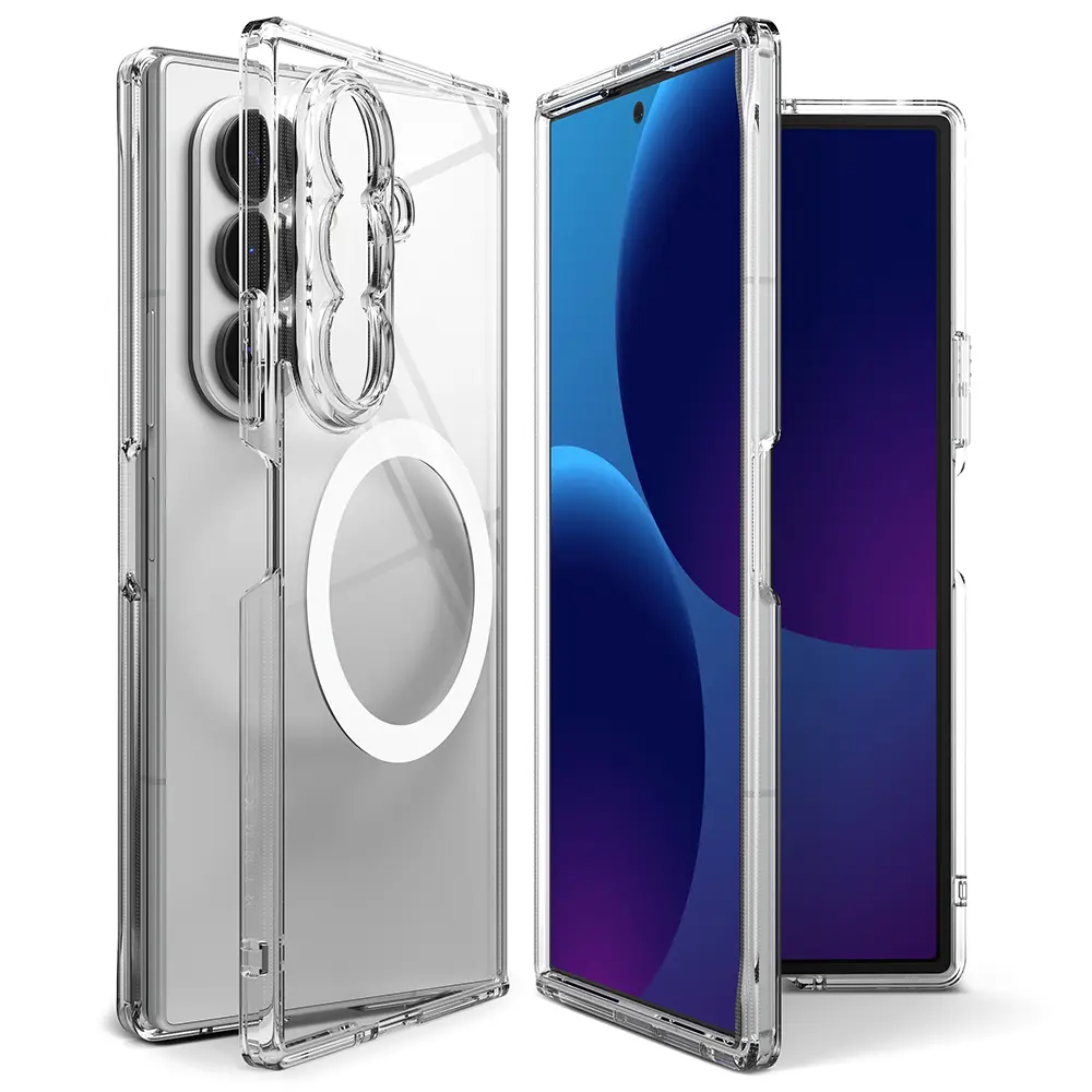 Fusion Magnetic Case Samsung Galaxy Z Fold 8 Ultra Clear