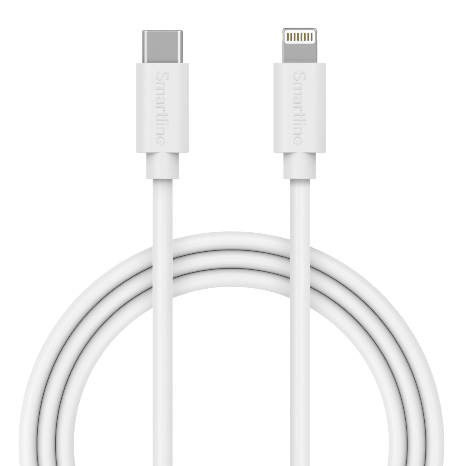 Smartline USB Cable USB-C to Lightning 2m White