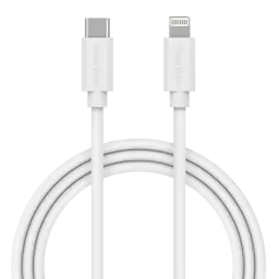 Langt USB-kabel USB-C - Lightning 2m iPad 10.2 9th Gen (2021) hvid