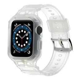 Apple Watch Series 10 42mm Adventure Skal + Armband transparent