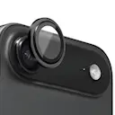 Linsebeskytter Hærdet Glas Aluminium iPhone Air Sort