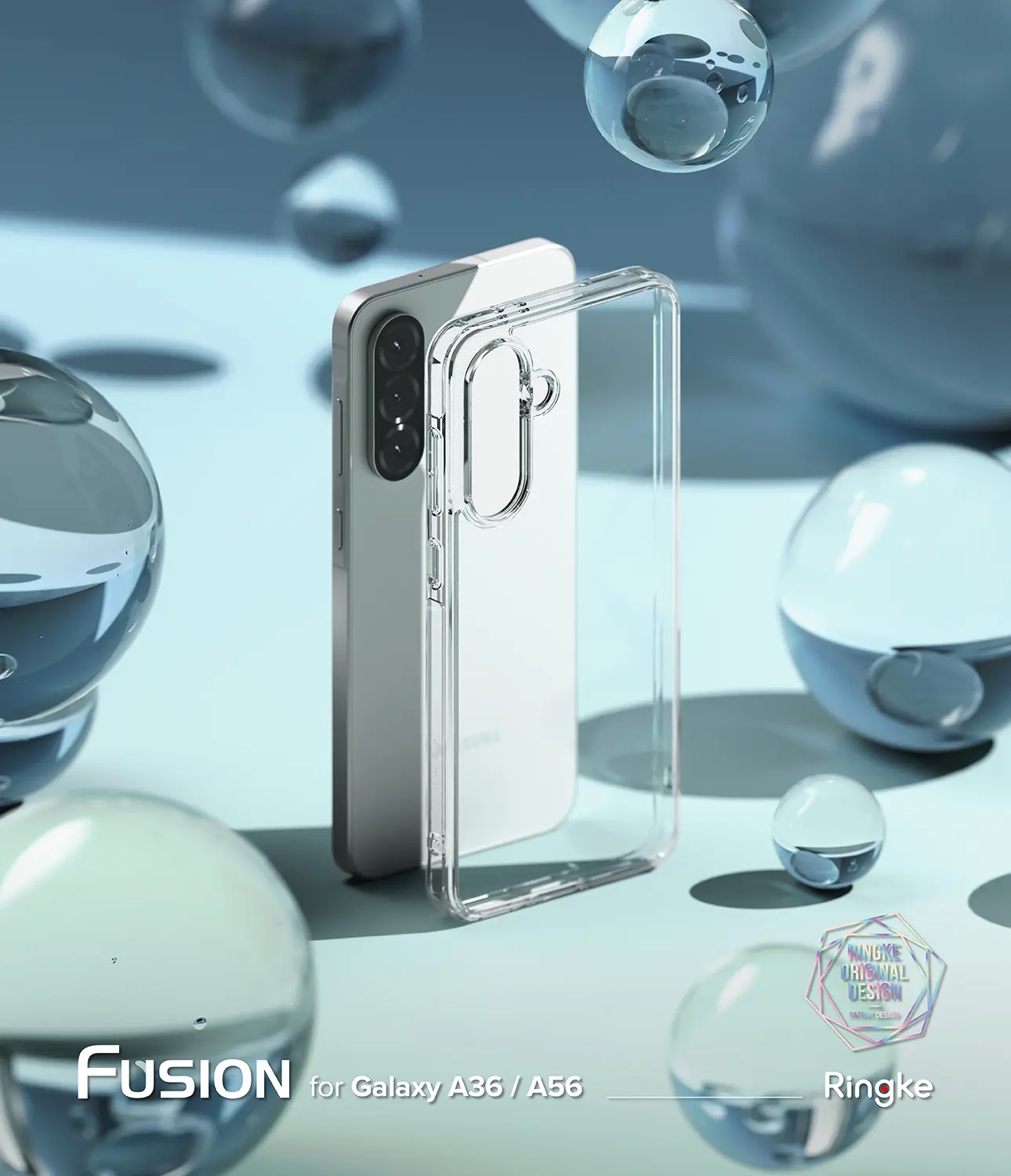 Fusion Case Samsung Galaxy A56 Clear