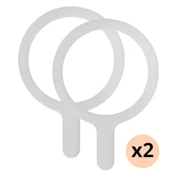 2-pack Universal MagSafe Ring hvid
