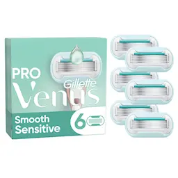 Venus Pro Smooth Sensitive Vaihtoterät 6 kpl
